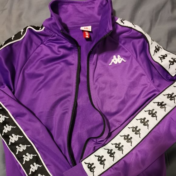 💎Rare Kappa Banda Anniston Jacket Purple S - Picture 6 of 12